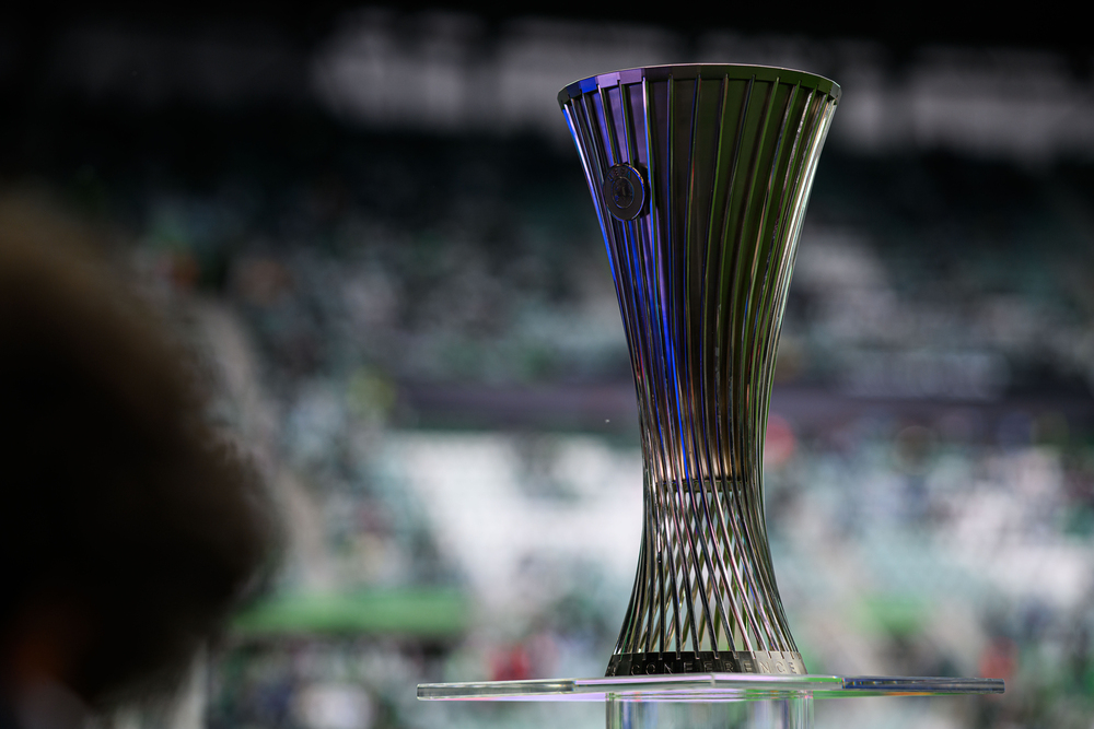 The final match UEFA Europa Conference League Real Betis vs Chelsea FC at Wroclaw Stadium